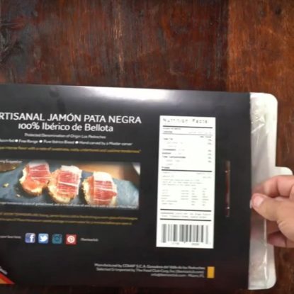 How to open and prepare a plate of jamón Ibérico de Bellota for your Spanish tapas night