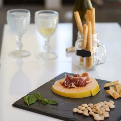 Melon with Jamon Iberico de Bellota
