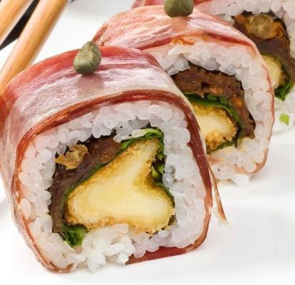 Recipe: Mediterranean Sushi Roll with Iberian Ham