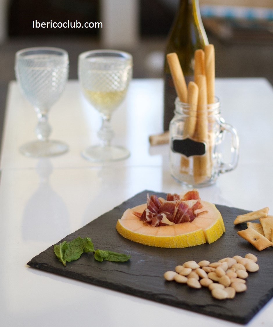 Melon with Jamon Iberico de Bellota